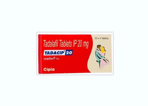 Tadacip20 tadalafil 20mg  Treating male erectile dysfunction